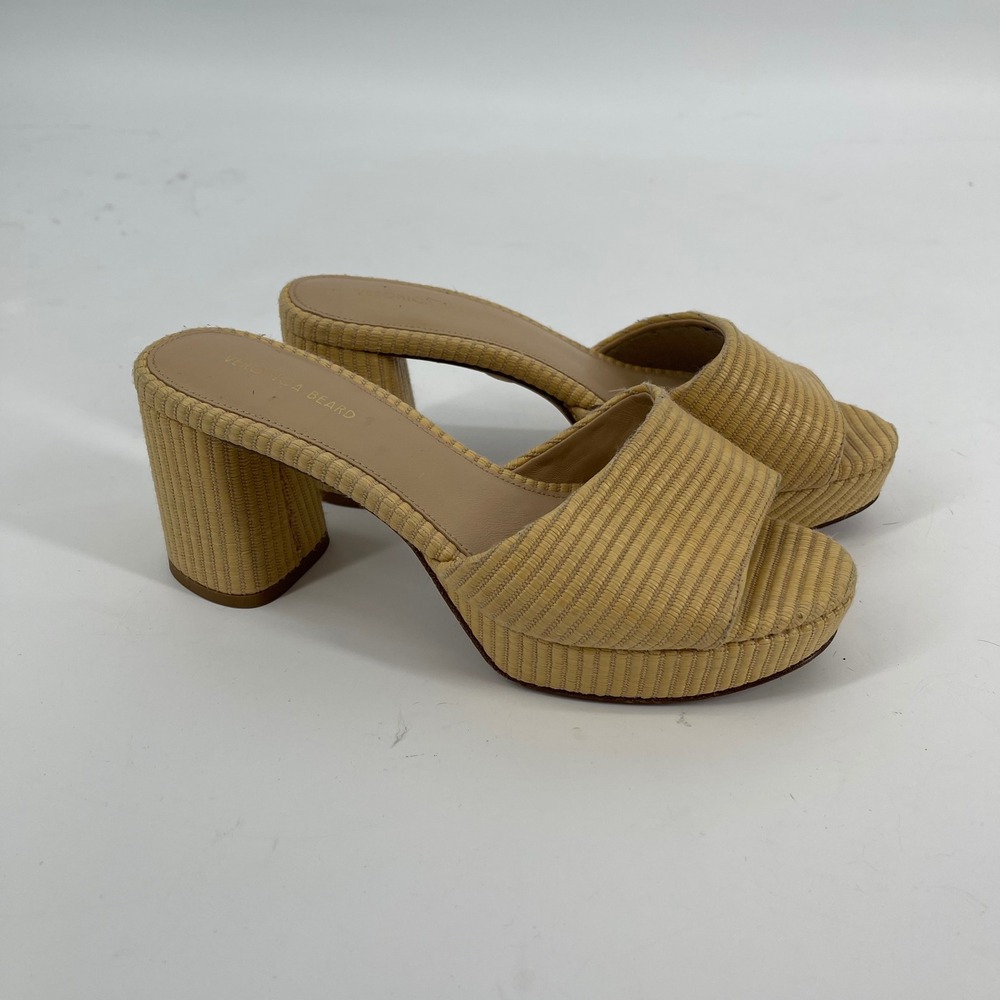 Veronica Beard DALI Woman's Woven Textured Platform Sandals Size‎ 7 Luxury